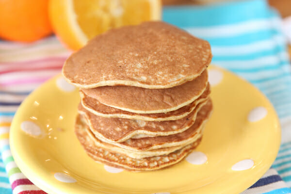 Stack of Two Ingredient Pancakes