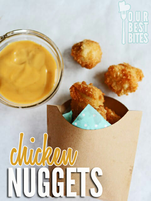 Chick-fil-a knock-off chicken nuggets from OUr Best Bites