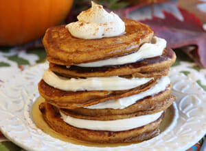 Pumpkin Roll Pancakes – Our Finest Bites