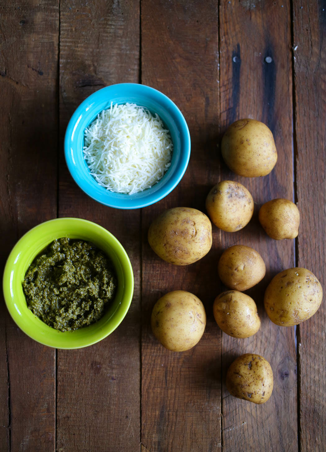 Cheesy Hot Crash Potatoes ingredients