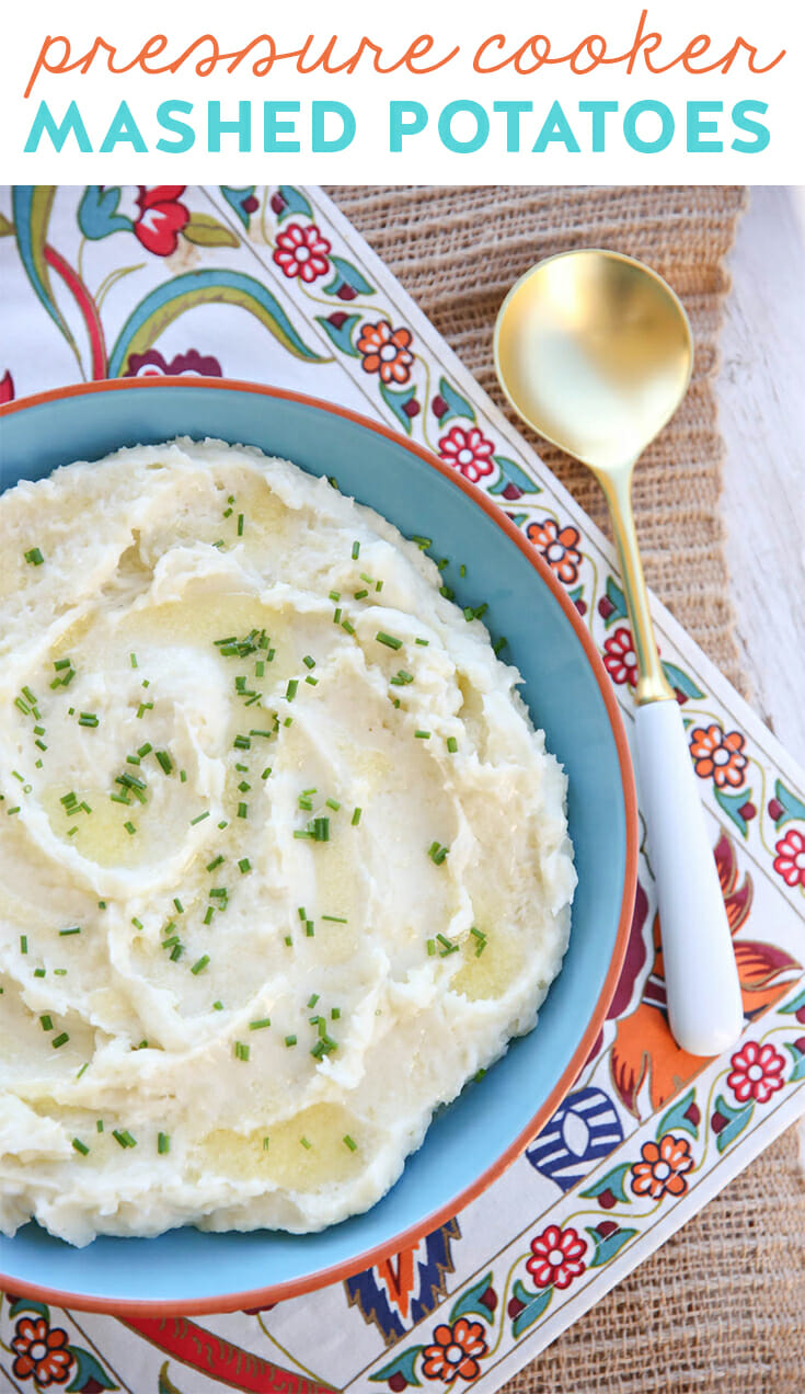 Pressure Cooker Mashed Potatoes