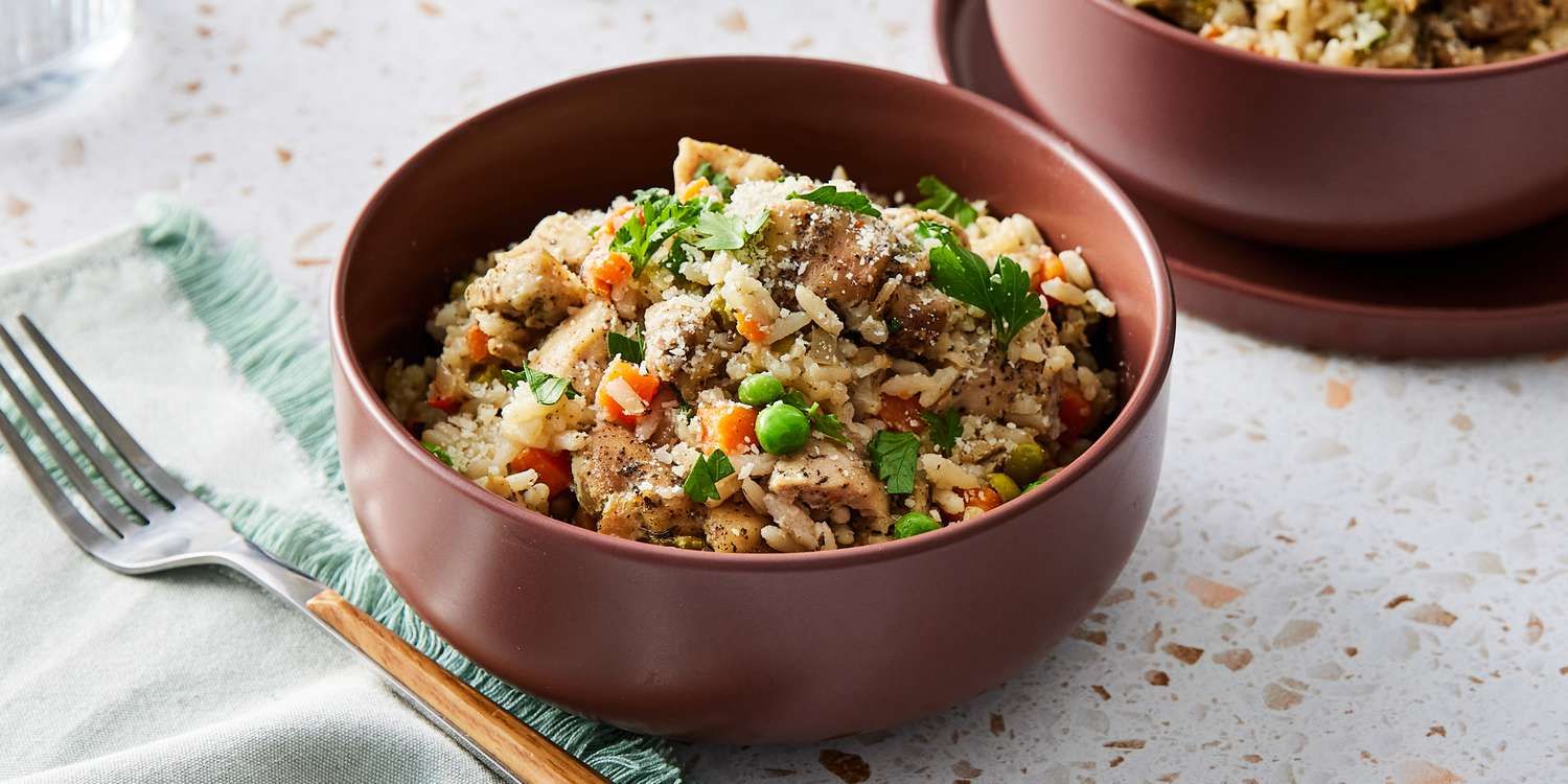 Gradual Cooker Hen and Rice Recipe