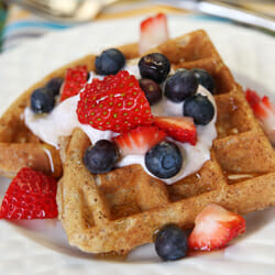 Wholesome Complete Grain Waffles {3 Methods!}