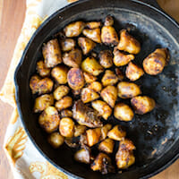 Smokey Skillet Fingerling Potatoes – Our Greatest Bites